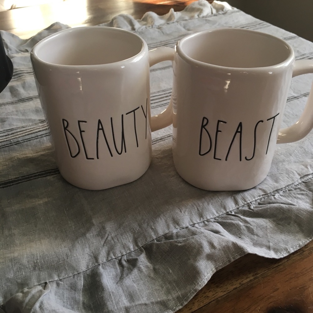 Rae Dunn Beauty + Beast set🌹